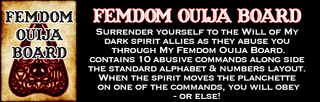 Femdom-Ouija-Board-Description